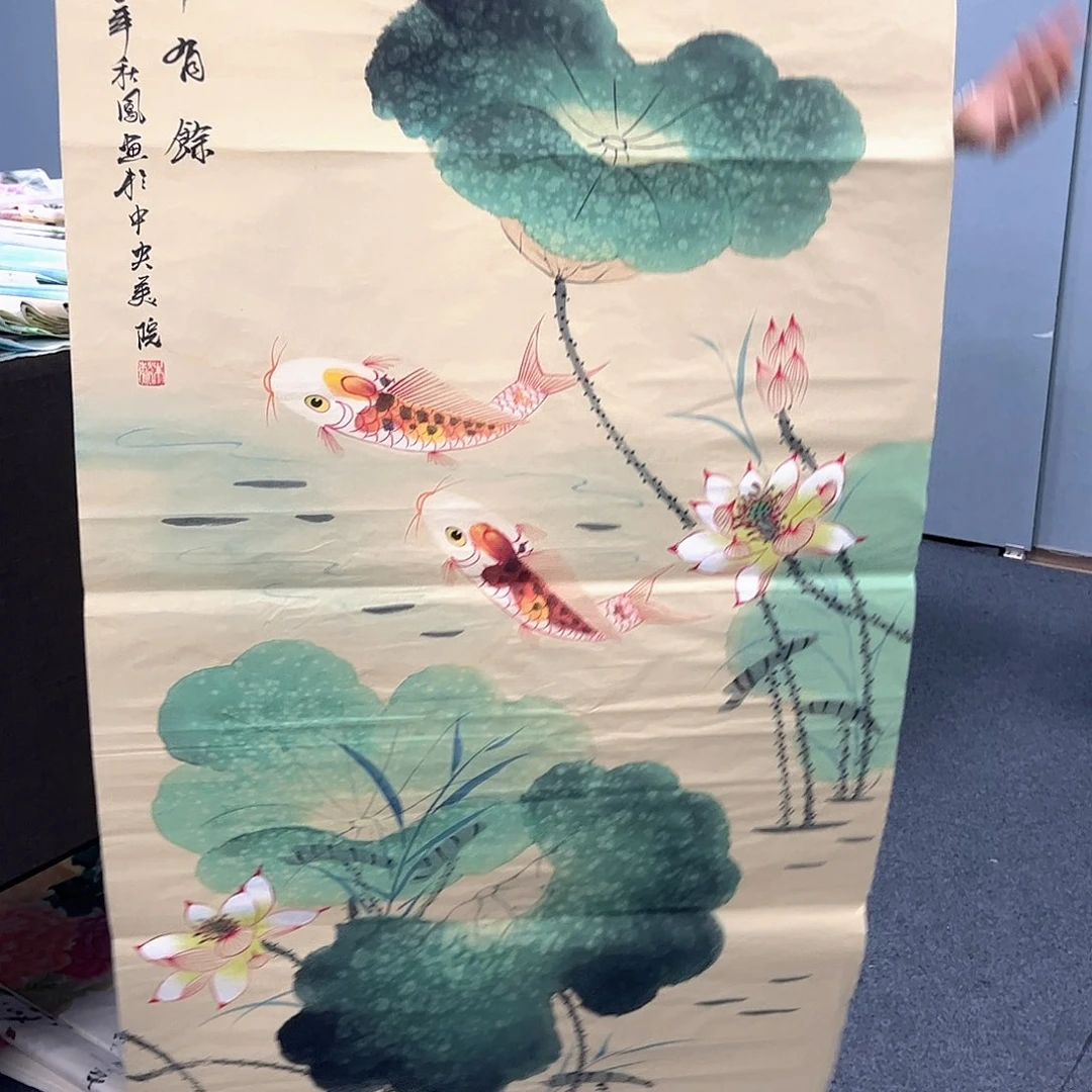 国画国画老师手绘作品