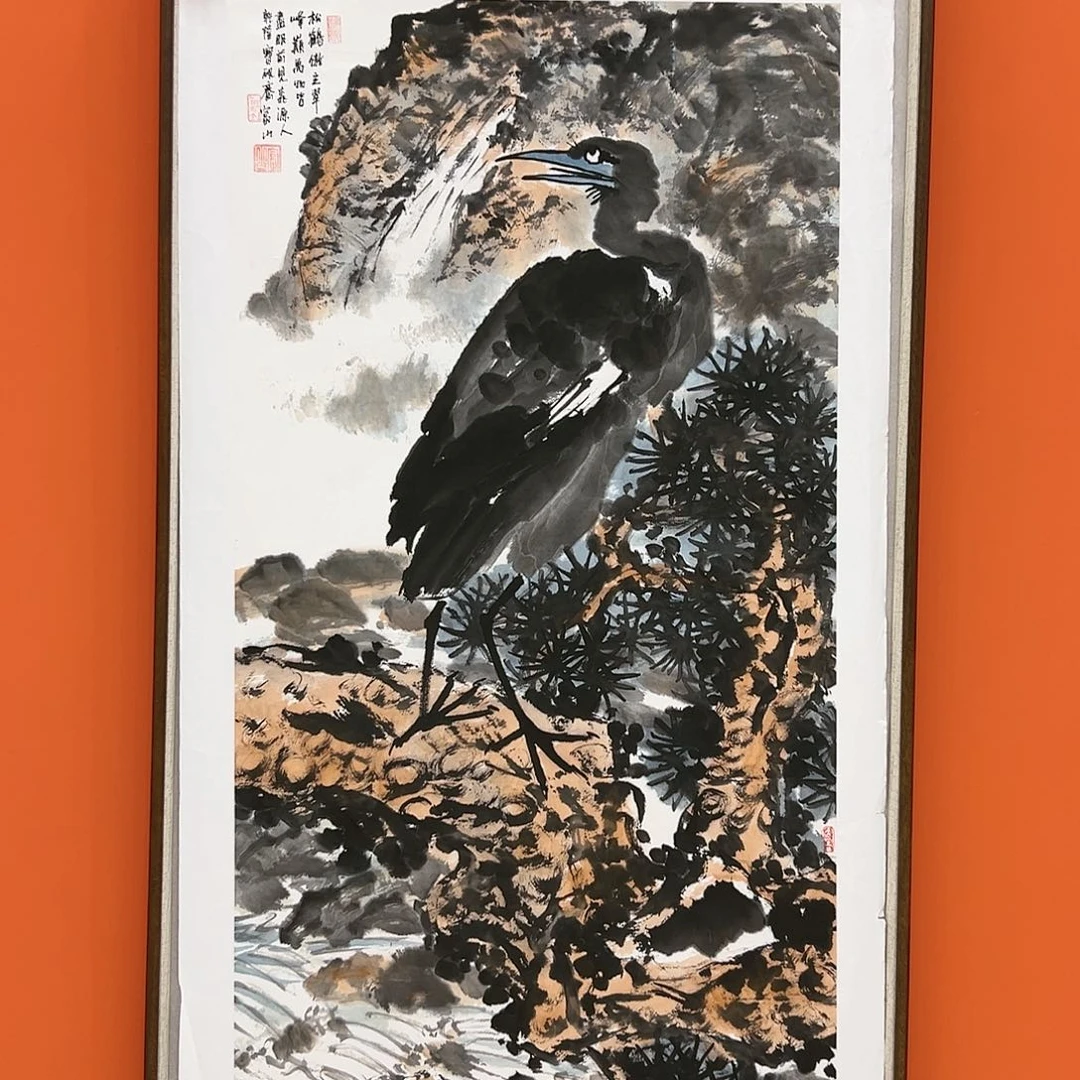 国画孙立芳展览原作