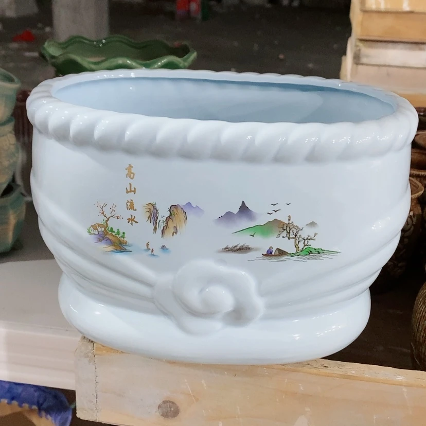 【闪购商品】陶瓷陶瓷花盆，多肉花盆