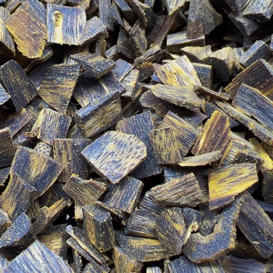 用***户沉香碎屑沉香绿奇楠沉香金切叶高端大米粒100克