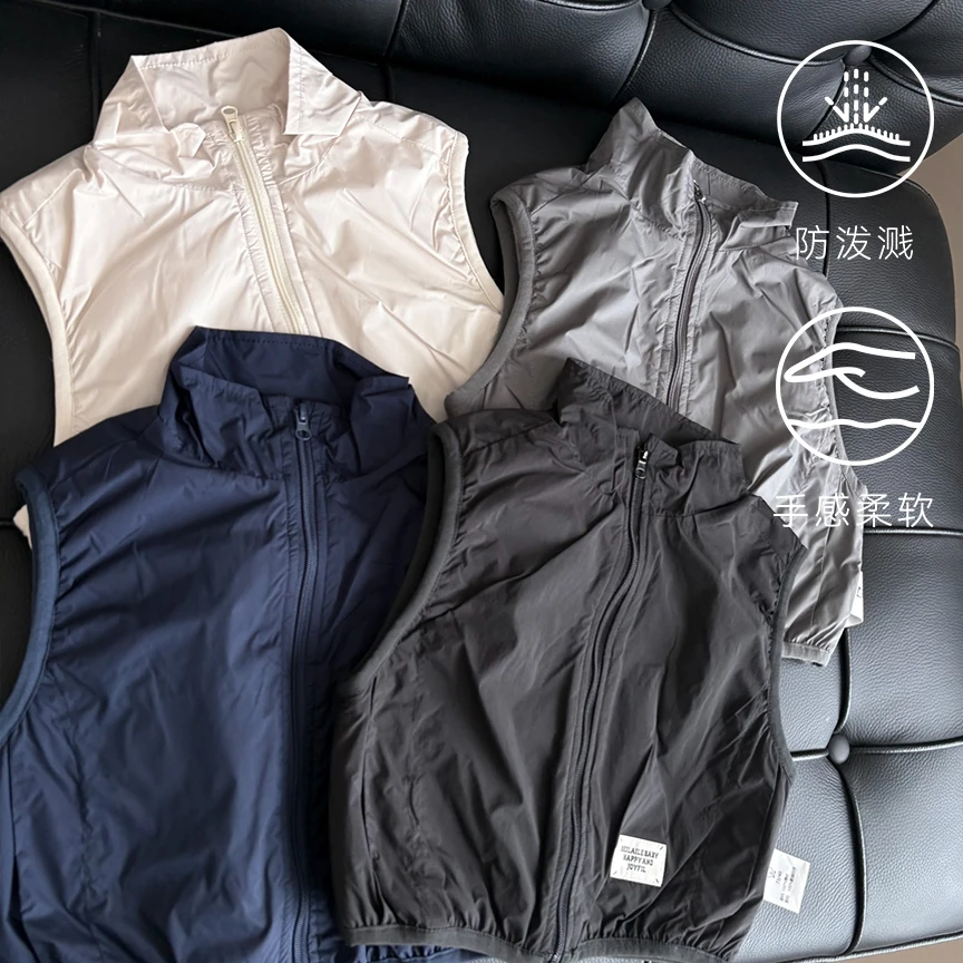【贴标加绒马甲 小乐妈咪】男童马甲春秋款儿童背心女童户外工装G25