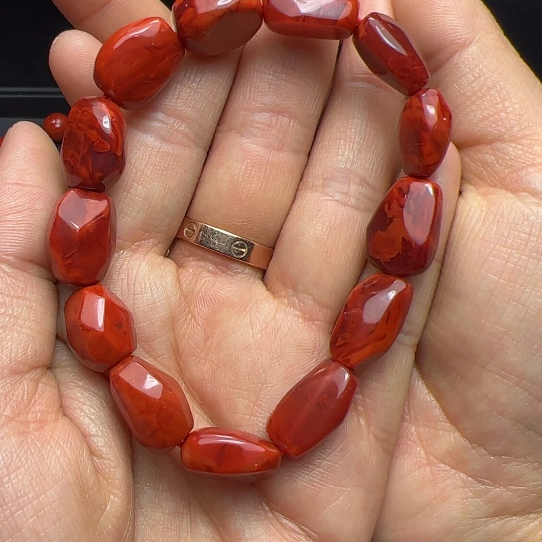 石***营南红玛瑙未镶嵌手串