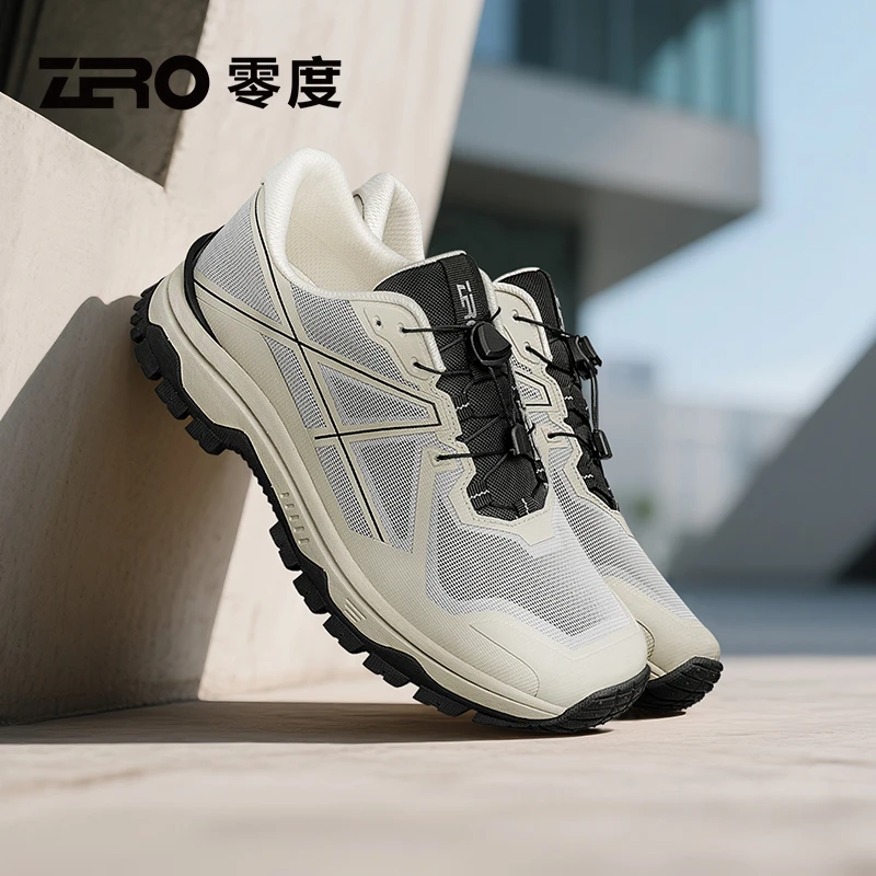零度男士网鞋夏季新款舒适透气减震耐磨防滑户外飞织网面鞋男款
