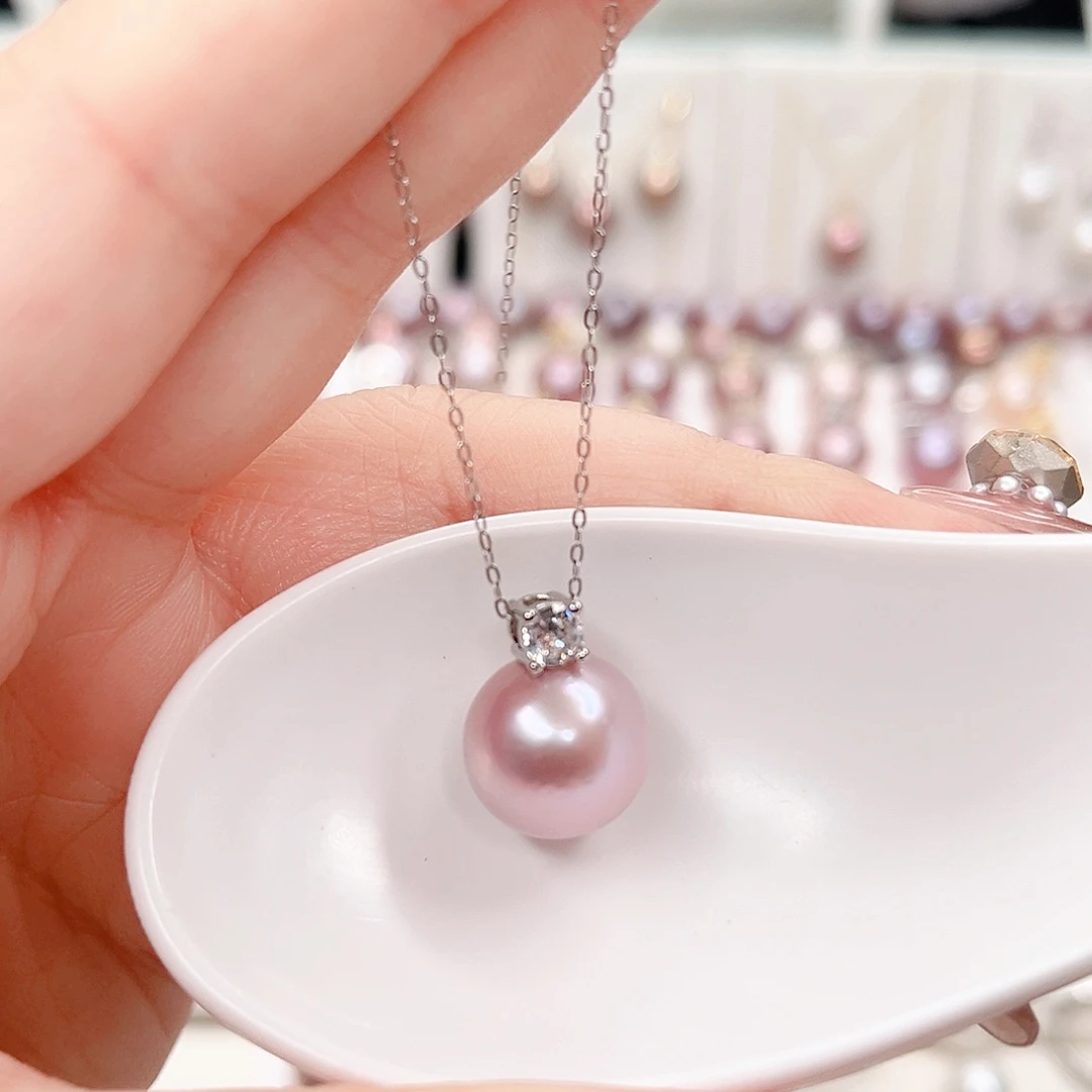 淡水珍珠合金吊坠(赠链)