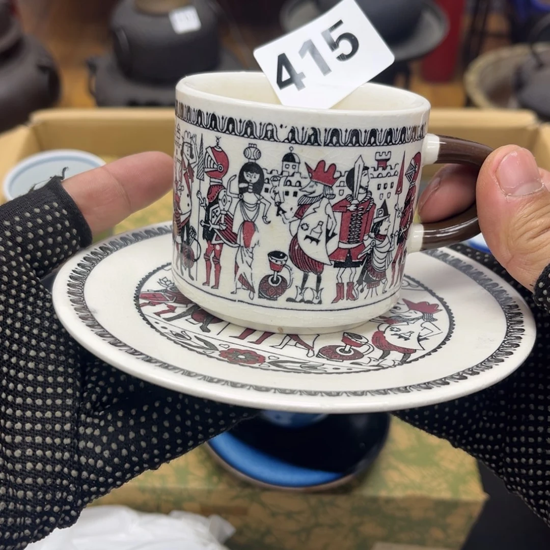 瓷片养****风工艺品摆件瓷器摆件666