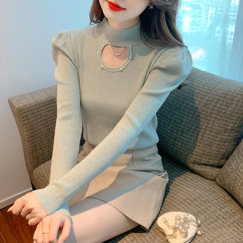 拉夏贝尔针织衫女款爆款2025新款春秋慵懒风上衣别致独特漂亮小衫