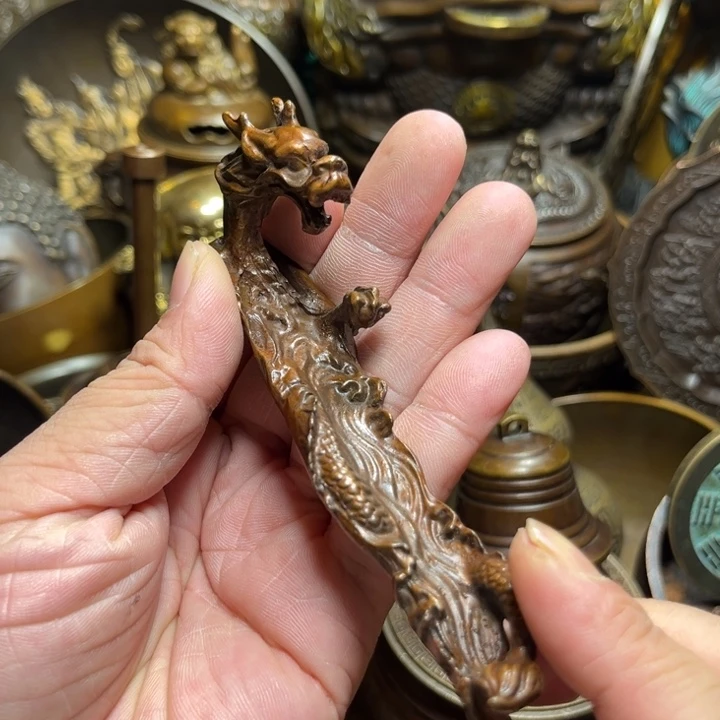 铜器摆件收收藏藏