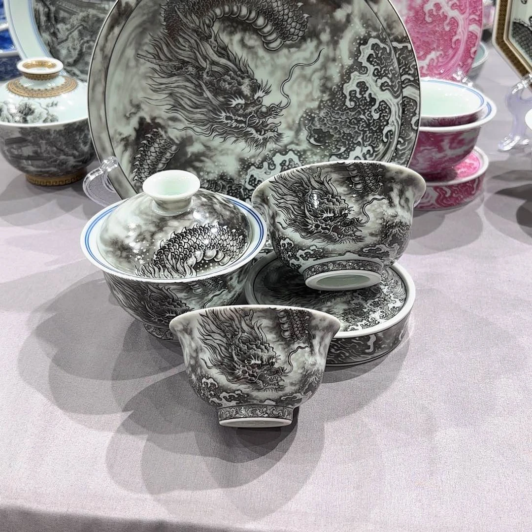 瓷片景德镇瓷器精品展示活动