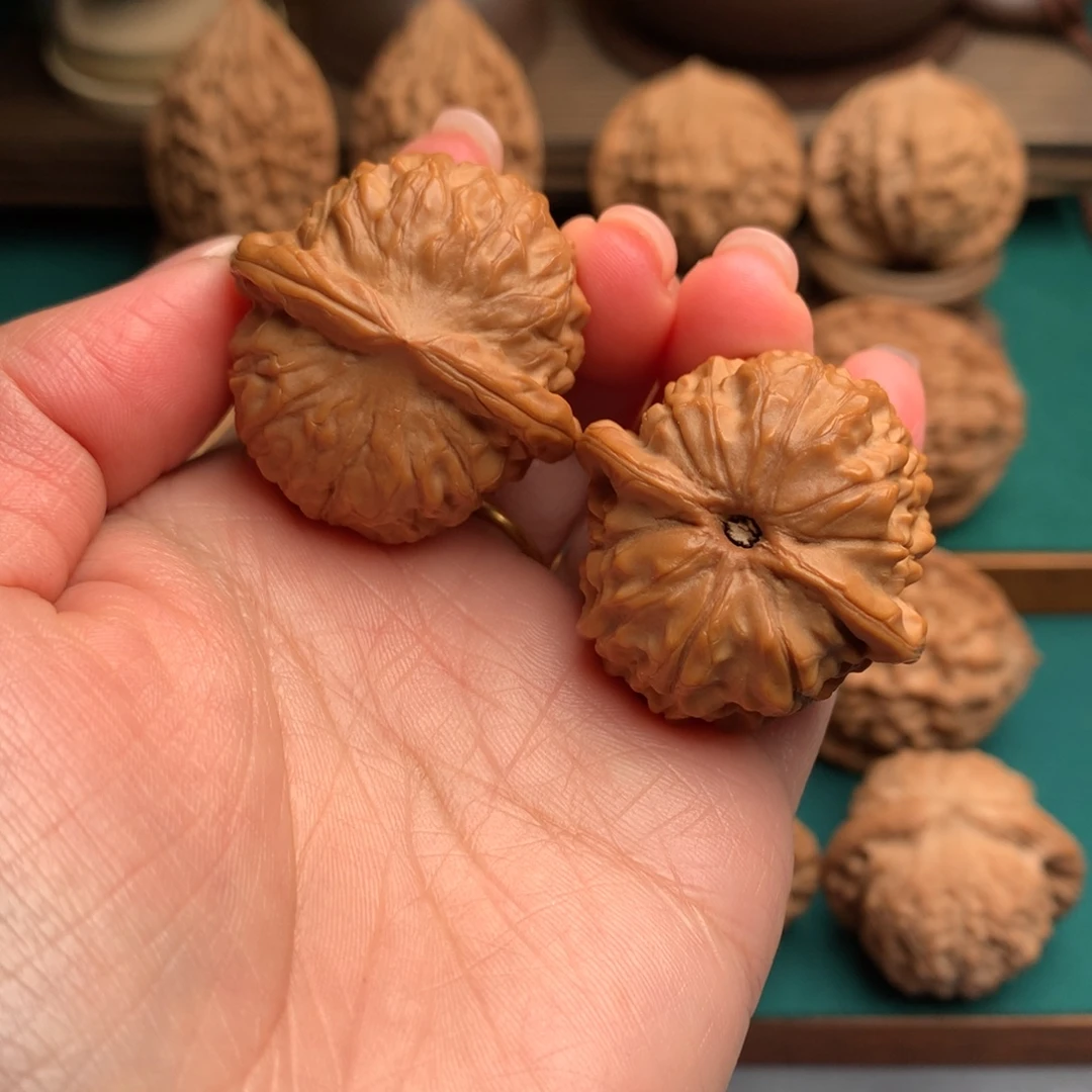 吊坠文玩核桃全品石门元宝33