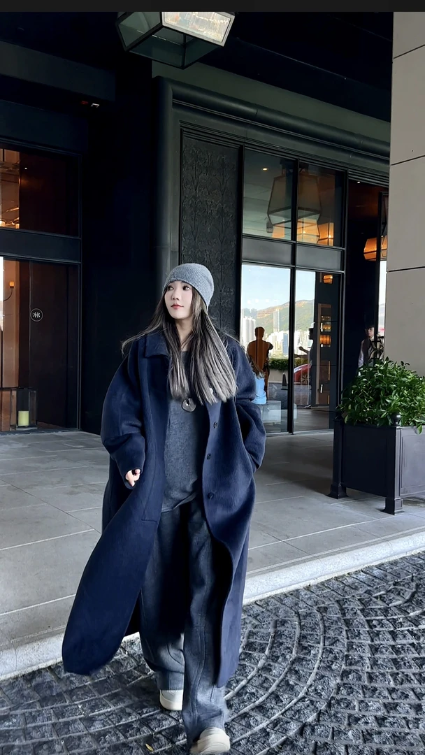 AMAZING IN | 1oo%英皇贝贝羊驼毛800g大衣A250926-AI59CTJ254191