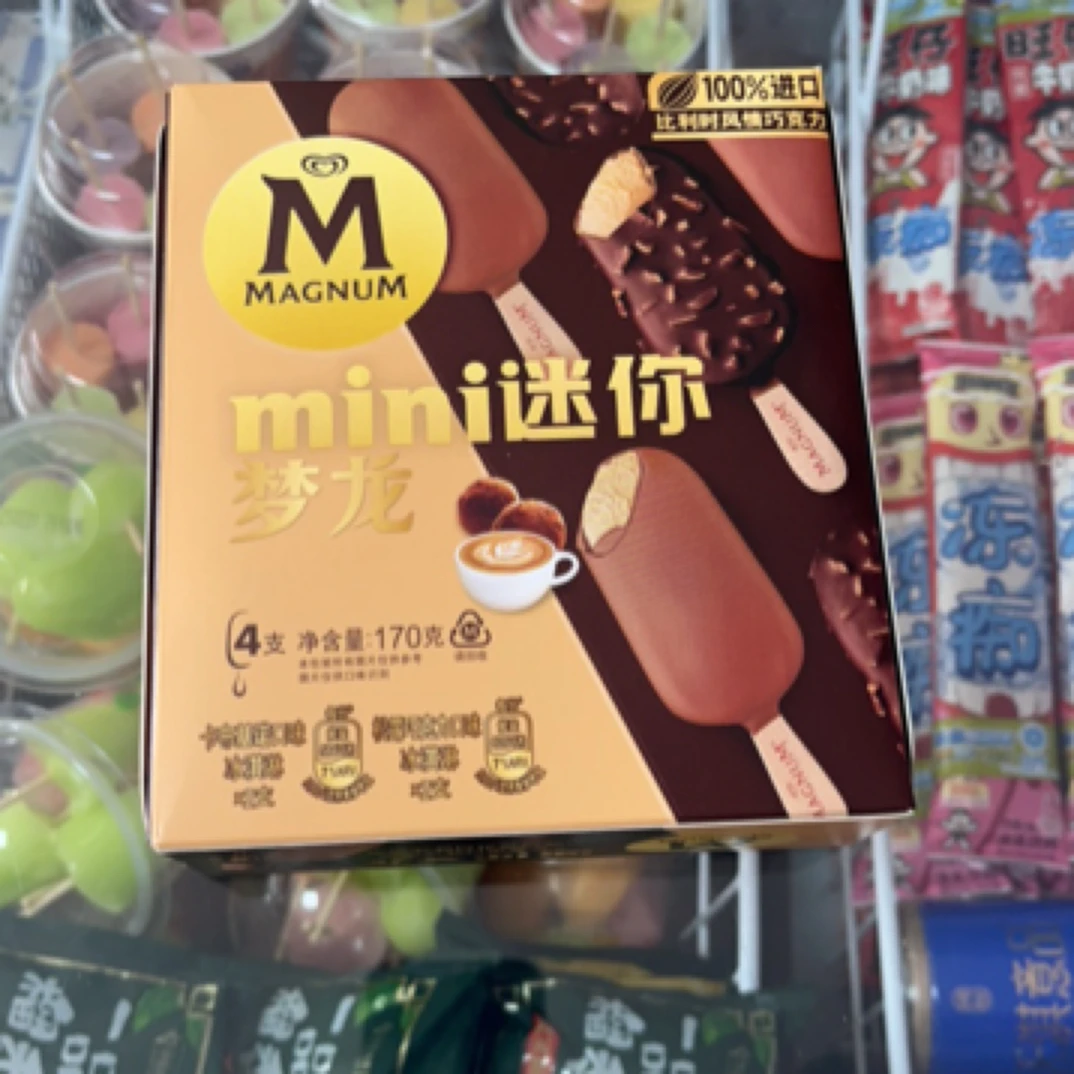 和路雪迷你梦龙卡布松露170g1盒4支