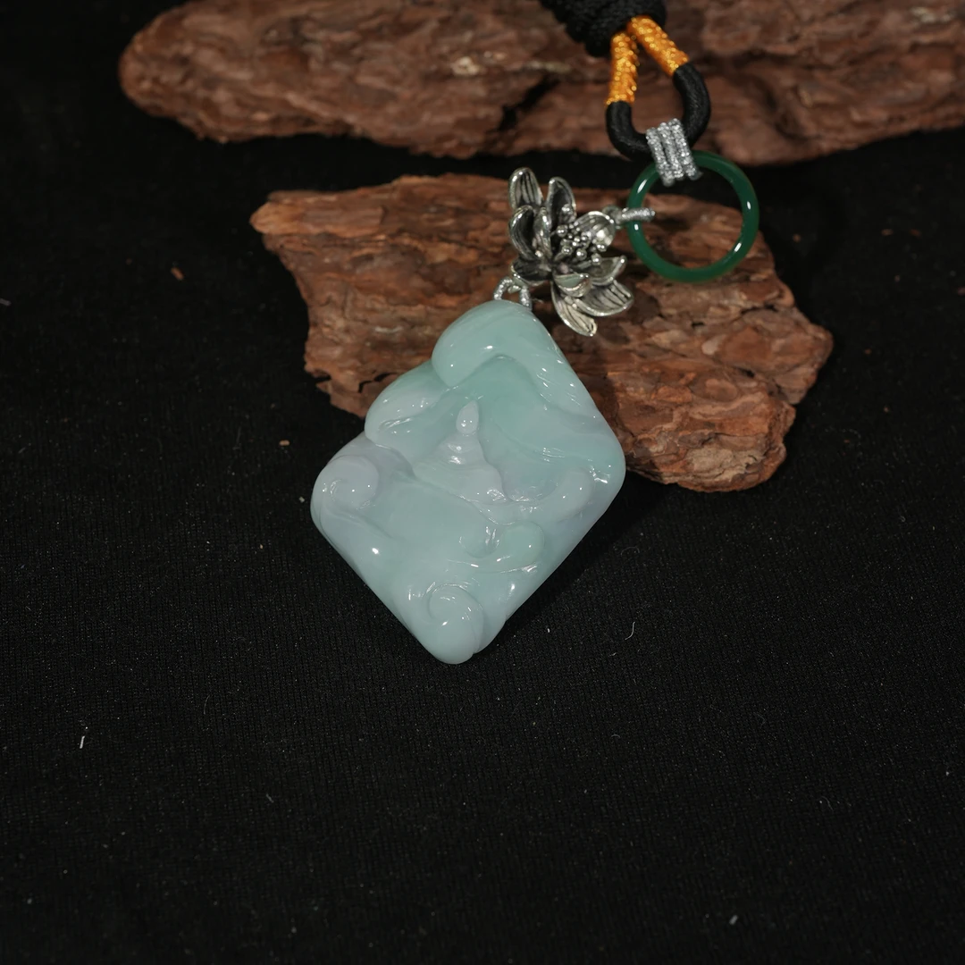 香港王老板-翡翠吊坠t963