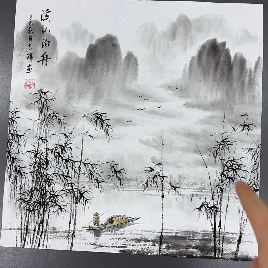 国画国画精品纯手绘