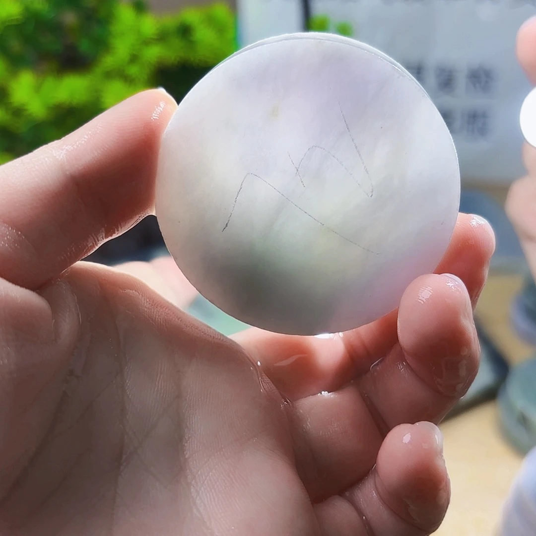 翡翠未镶嵌颈饰翡翠A货丹