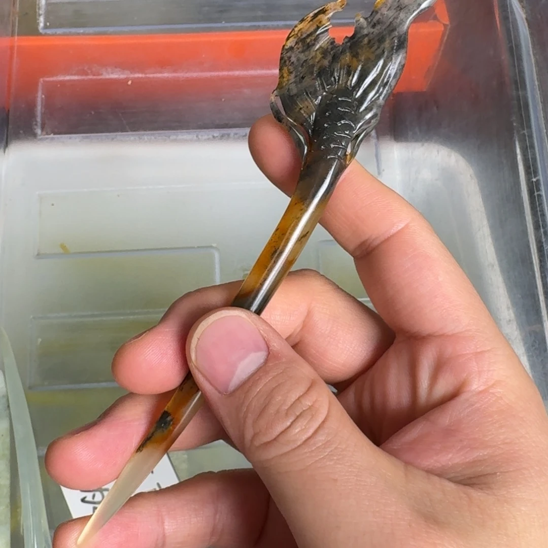 岫玉发饰未镶嵌明君玉簪贼拉好看