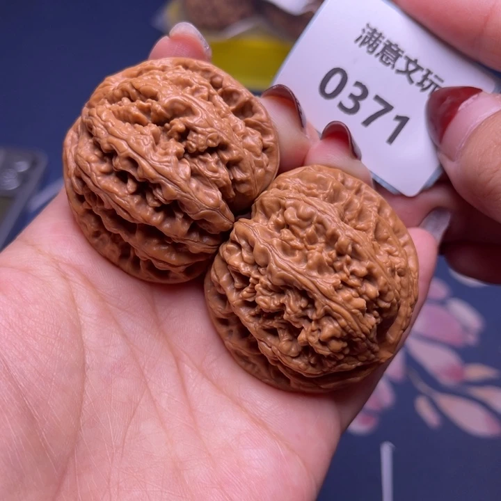 文玩核桃把件粗筋42.0371