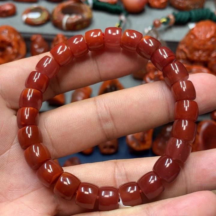 手串未镶嵌南红玛瑙9m m