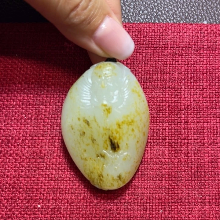 和田玉挂件未镶嵌钟馗