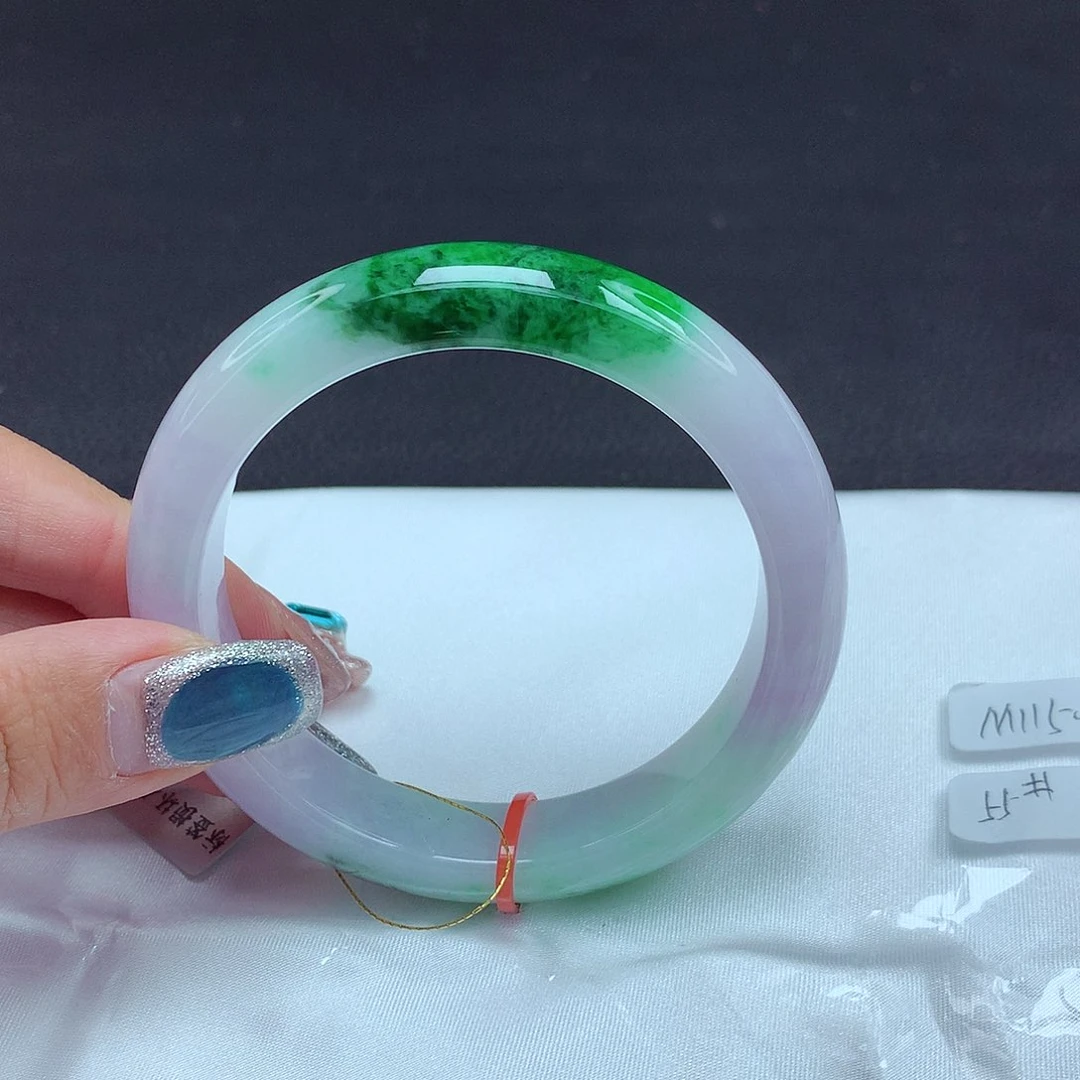 未镶嵌手镯翡翠55圈045