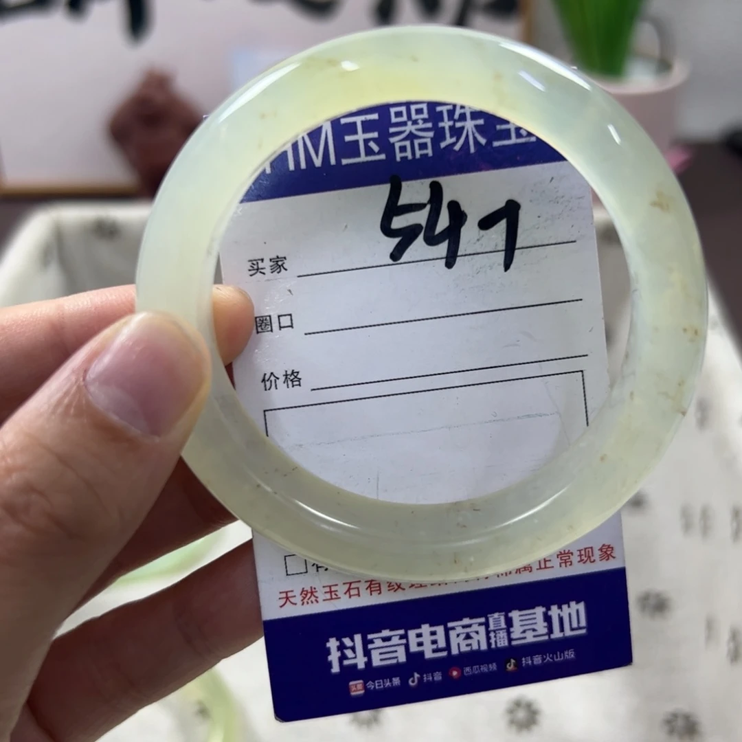 蛇纹石玉手镯未镶嵌113