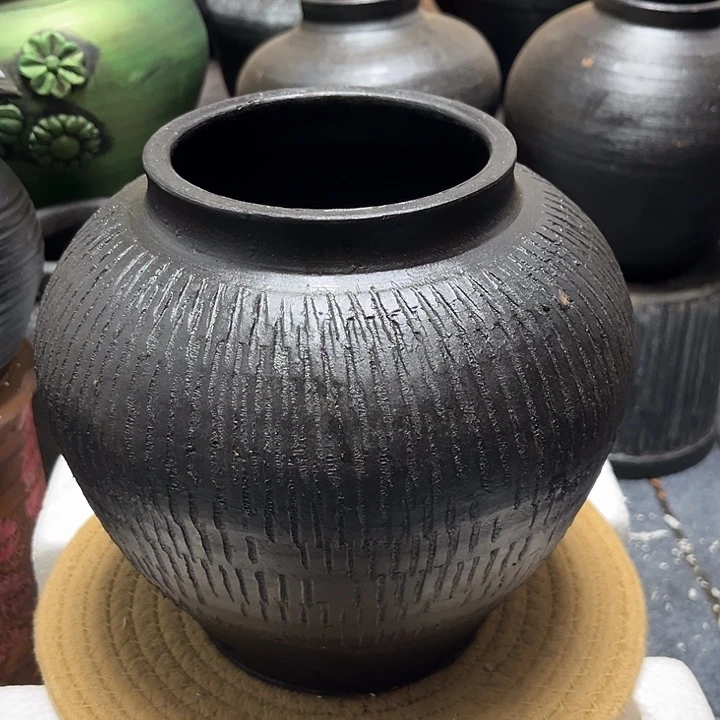 粗陶高度20口径12带孔（水培下单备注）