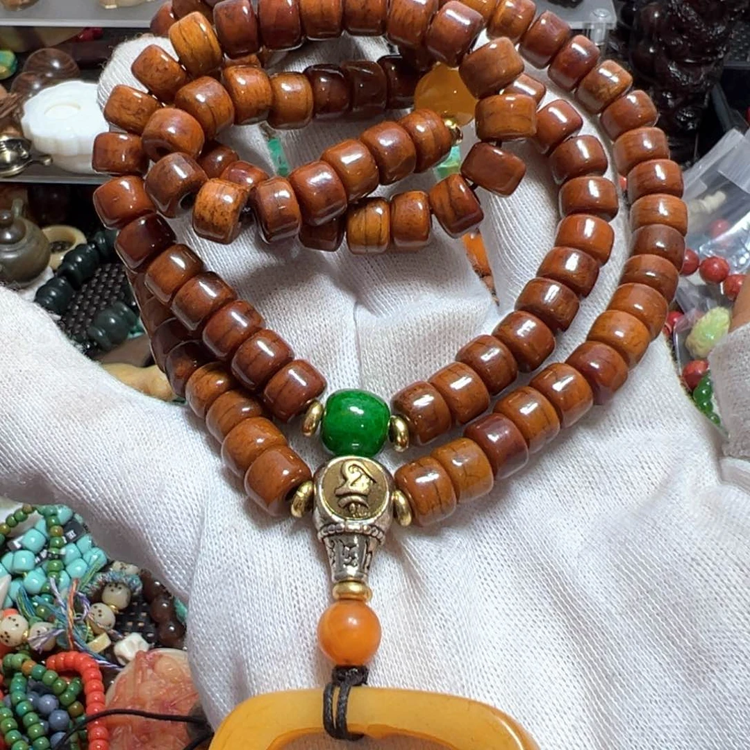 非洲檀香无事牌多圈手串