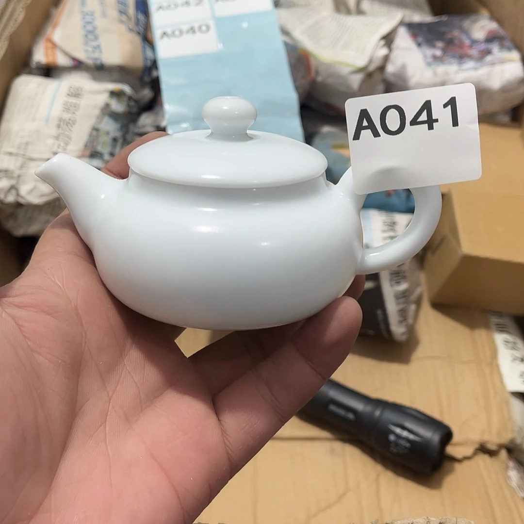 瓷片茶摆件微瑕介意勿拍