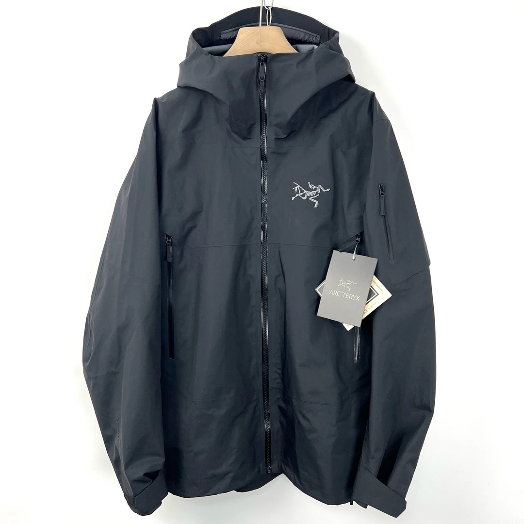 全新未使用 ARC'TERYX/始祖鸟 Sabre Jacket黑色硬壳/L码/06458