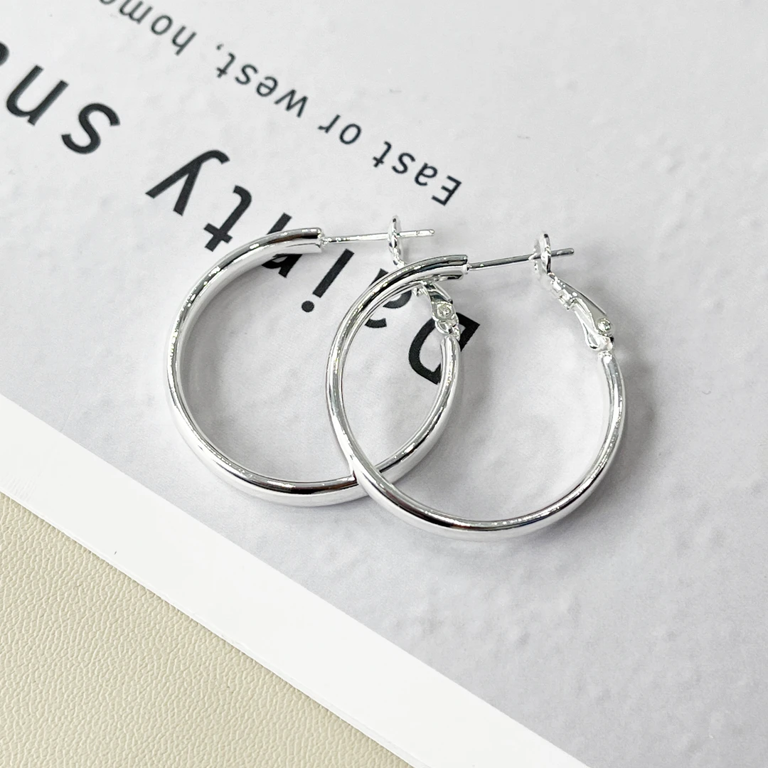 铜合金耳饰 芽怼怼(高高) 耳圈 4232