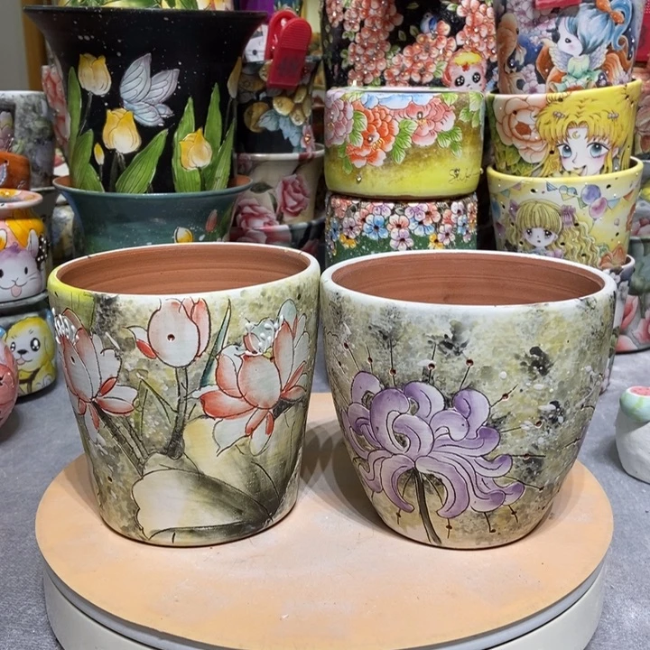 景德镇艺术手绘作品