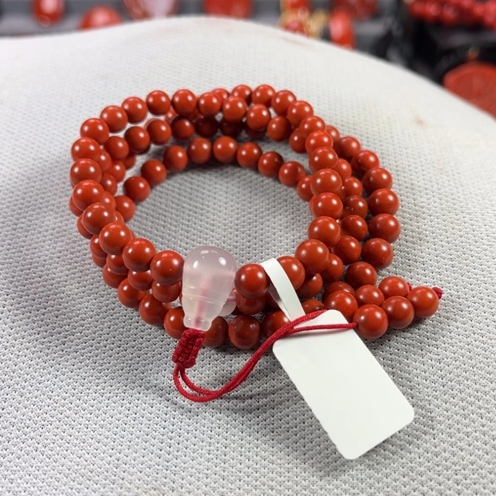 南红玛瑙手链未镶嵌