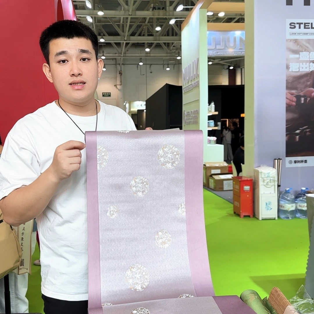 三米长小蔡茶席银灰