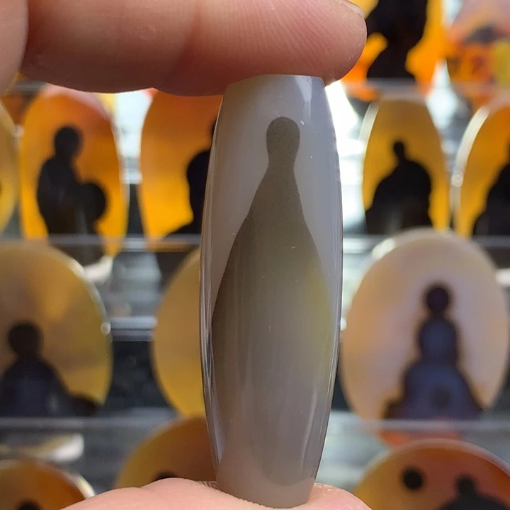 玛瑙/玉髓颈饰未镶嵌010