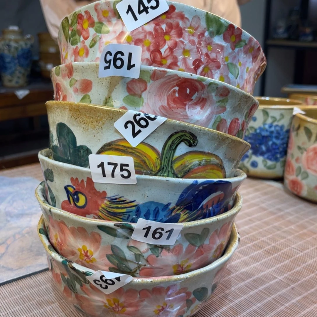 瓷片用****舞景德镇手工制作