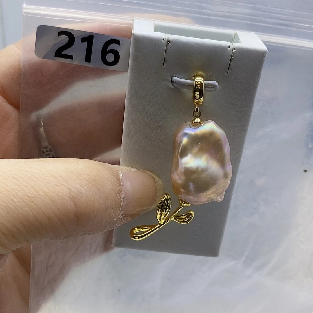 颈饰合金淡水珍珠