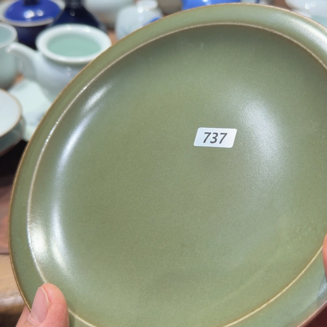 L****汝窑绿釉壶尘喜欢的可以拍