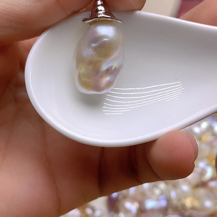 淡水珍珠未镶嵌颈饰702