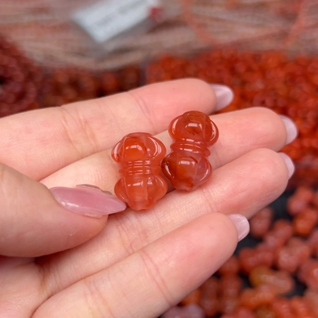 南红玛瑙未镶嵌吊坠(不含链)