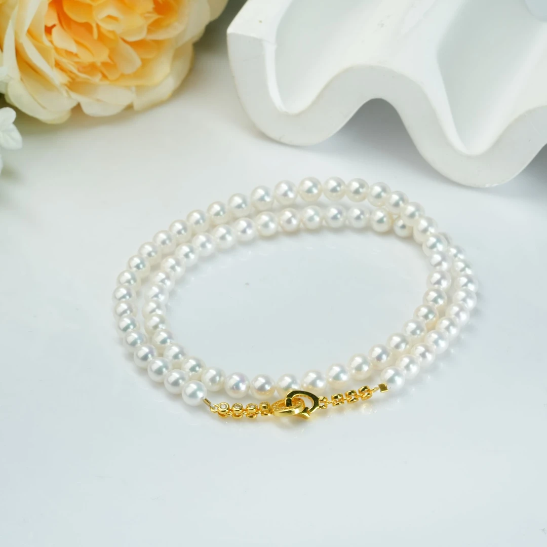 【小北好物】淡水珍珠项链约5-6mm【多样性发一件】QH15X415