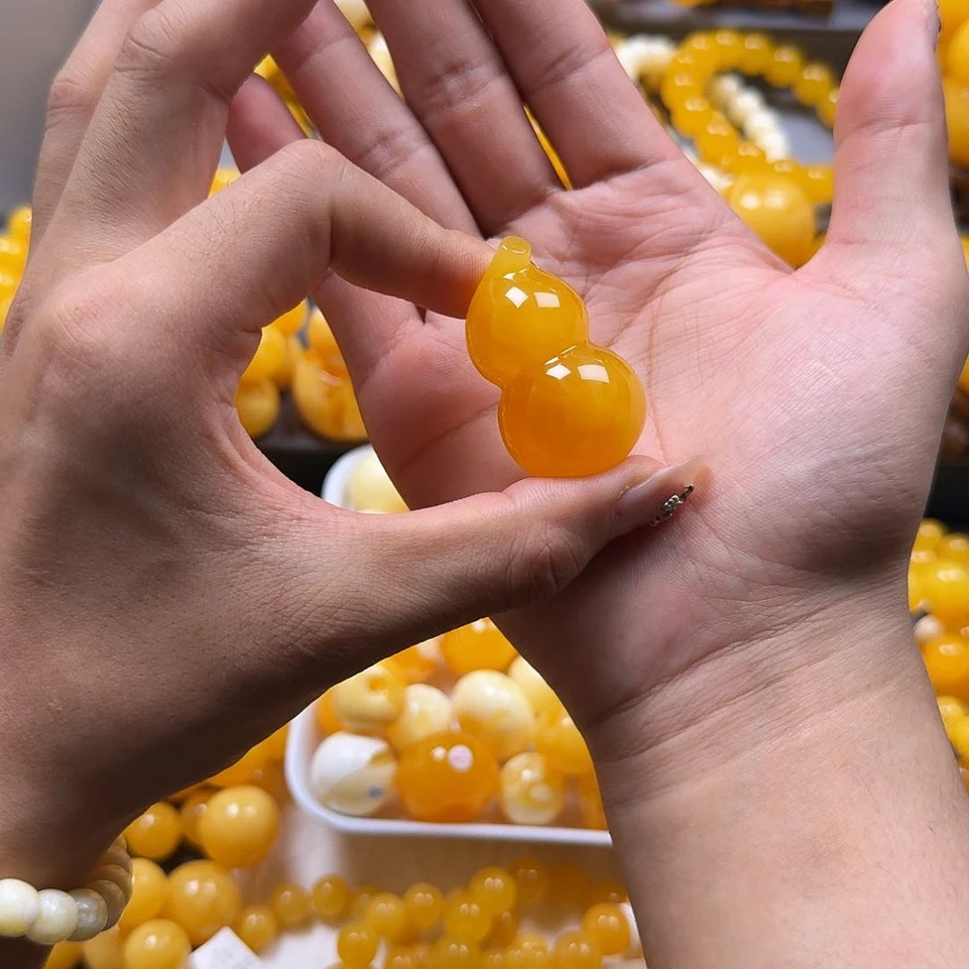 未镶嵌蜜蜡珠宝奇石葫芦