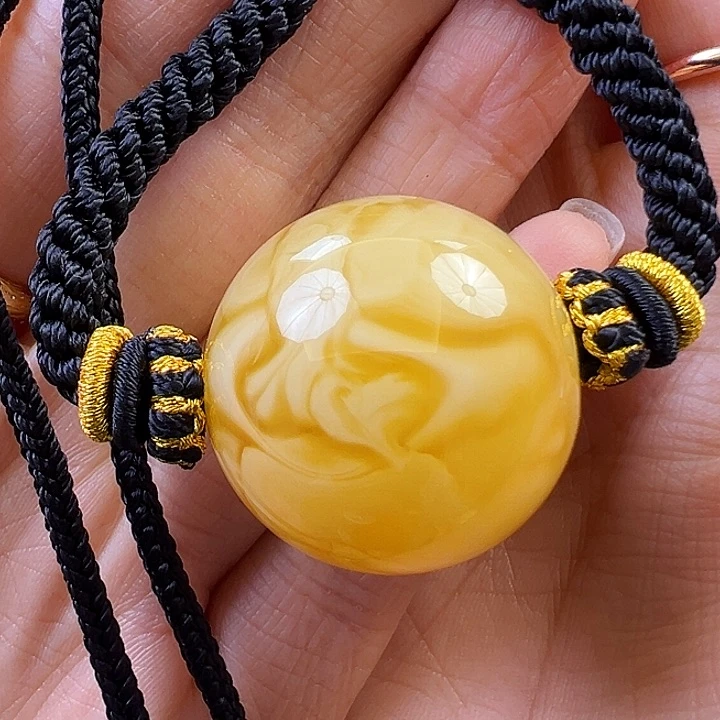 蜜蜡颈饰未镶嵌蜜蜡