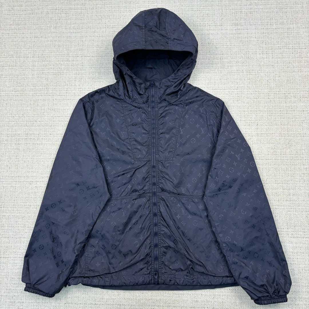 99新 LouisVuitton/路易威登 Logo满印双面夹克外套/尺码52/7871