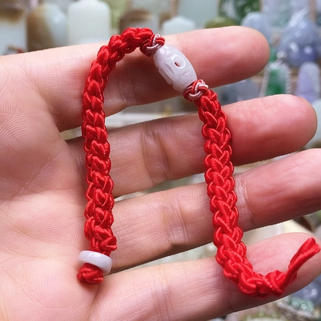 翡翠手链未镶嵌翡翠