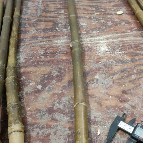 忍***先实心玉竹手把件金条料