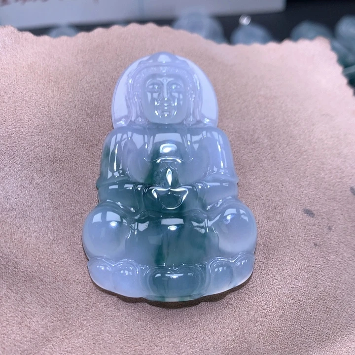颈饰未镶嵌翡翠缅甸翡翠