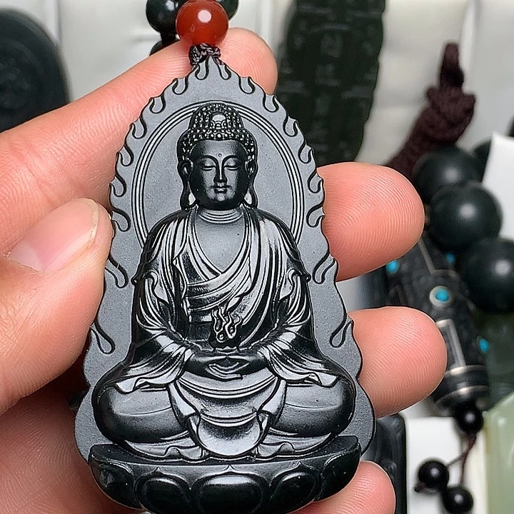 和田玉（青玉）未镶嵌颈饰