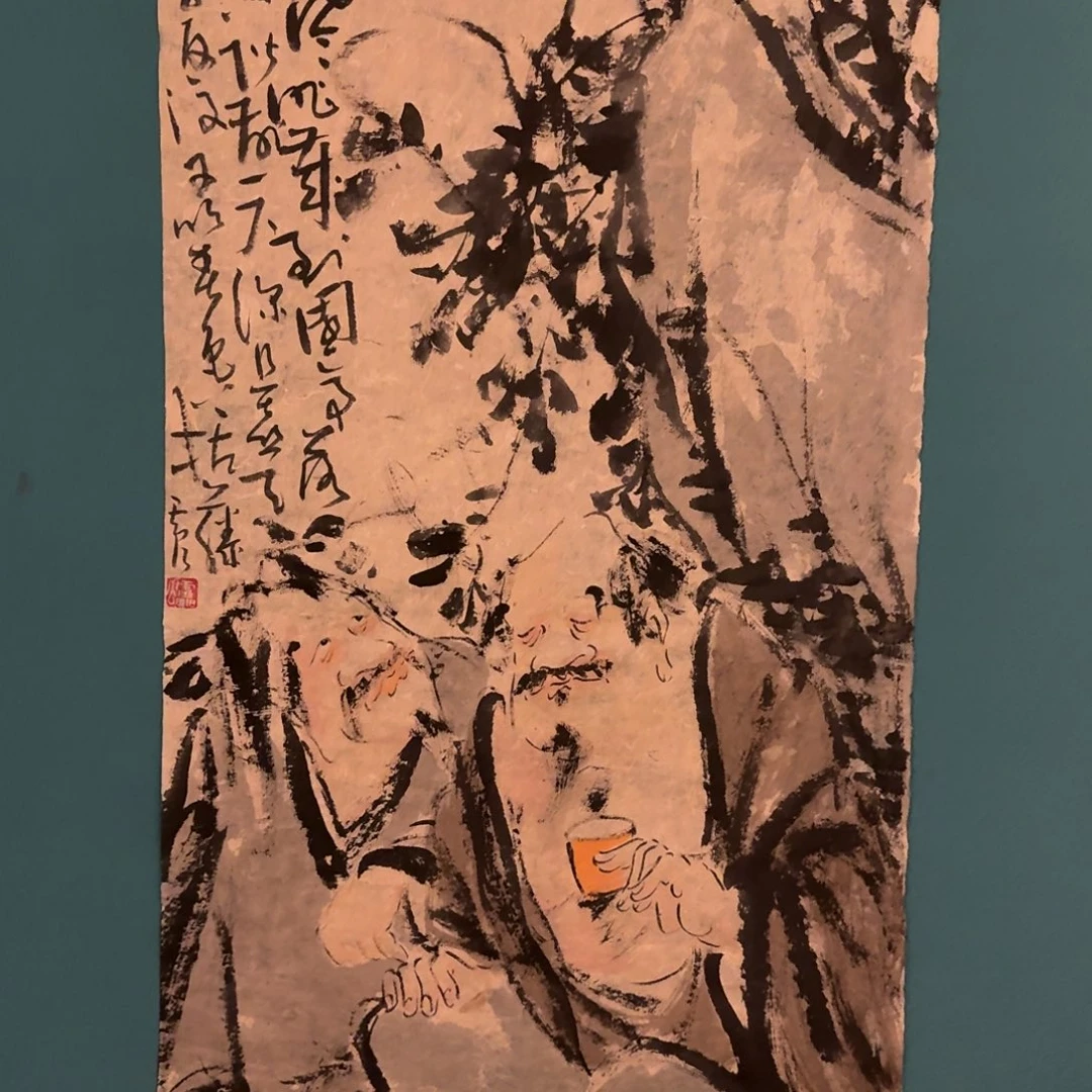 国画雷公老师作品画作