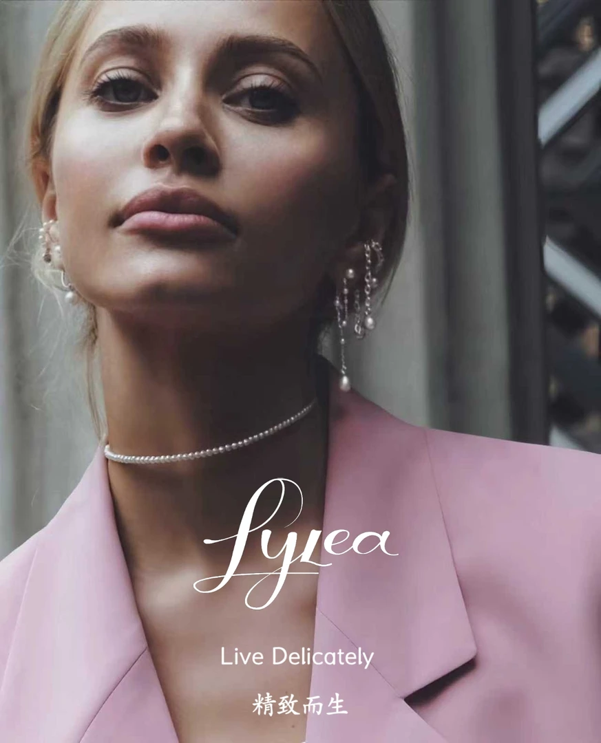 R2426合成锆石耳饰 铜合金耳环银针优雅温柔冷淡风