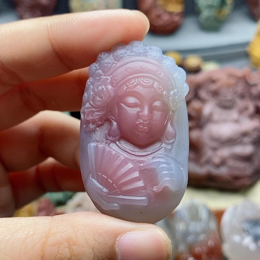 【闪购商品】未镶嵌定制玛瑙吊坠越***?