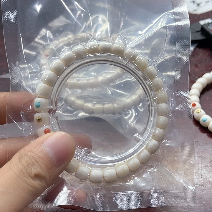 驼骨手串/手链高瓷白驼骨手串 17